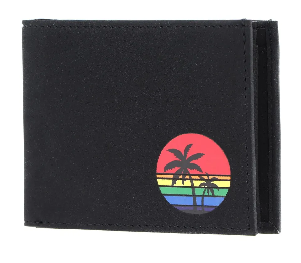 oxmox New Cryptan Pocketbörse Palm Geldbörse schwarz RFID