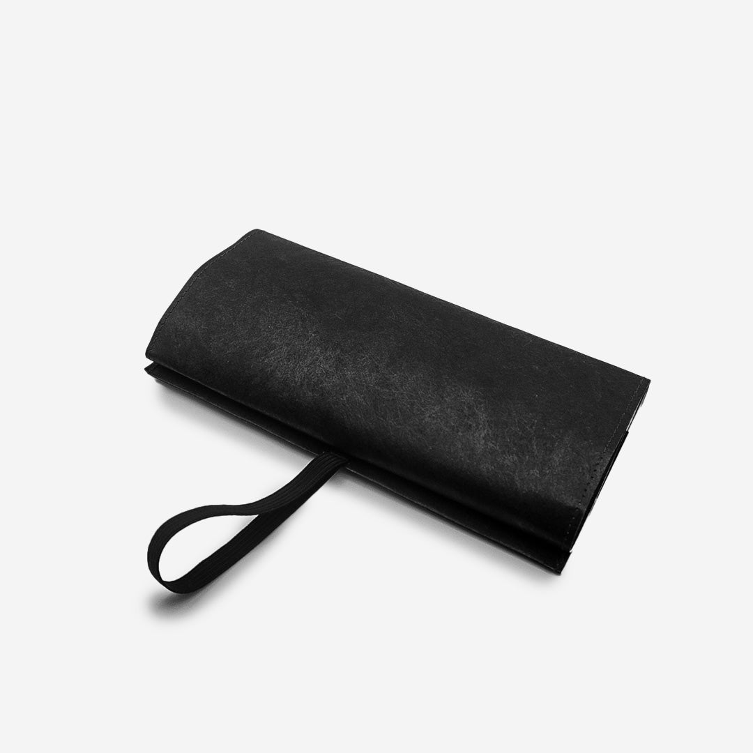 Paprcuts Tabakbeutel Just Black Tabaktasche schwarz vegan