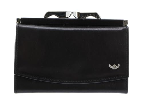 Golden Head Colorado Classic Bügelbörse 12 cm Schwarz Leder