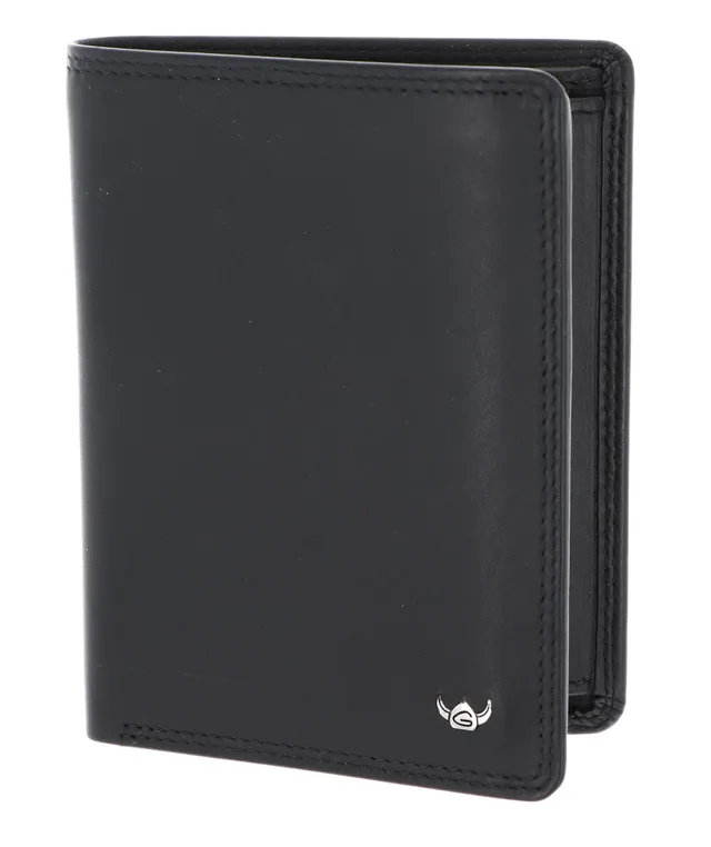Golden Head Polo Kombischeintasche 1286 Geldbörse Schwarz RFID
