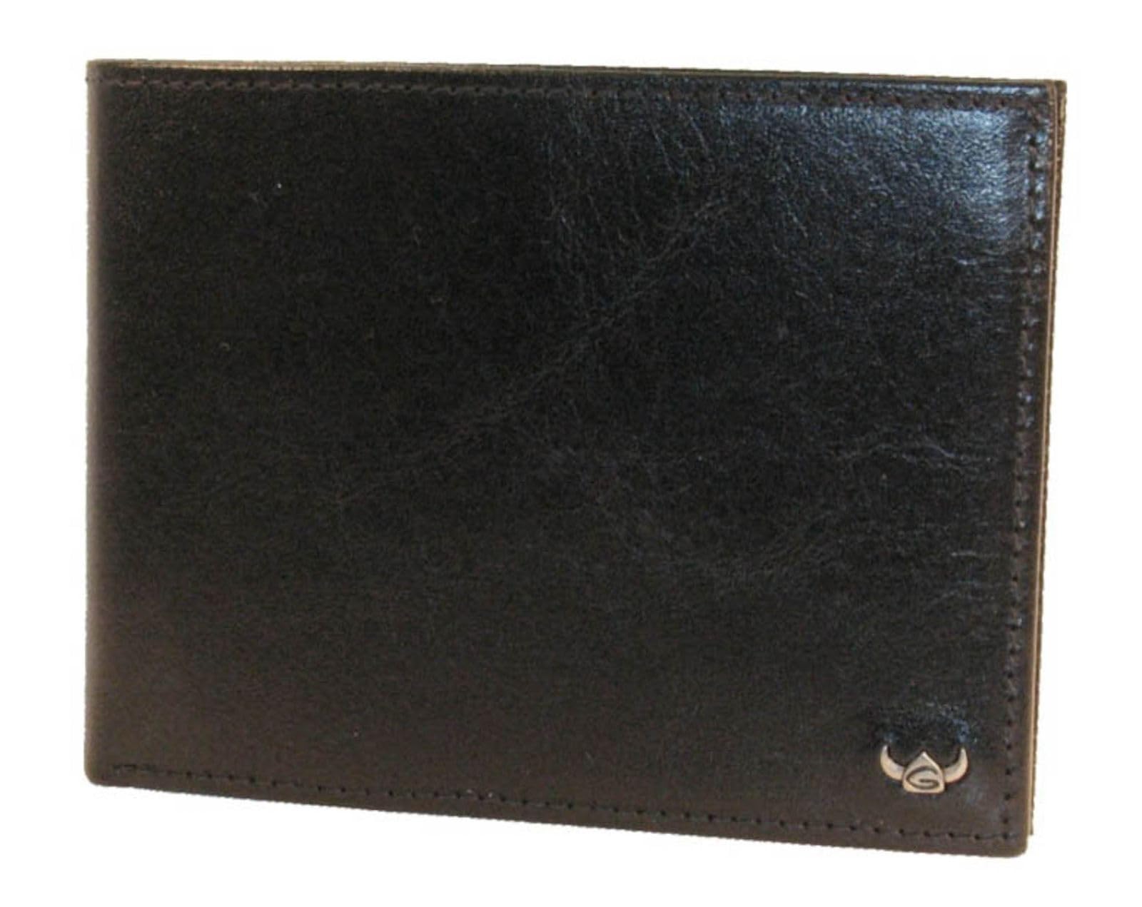 Golden Head Colorado Classic Scheintasche Klappe Geldbörse schwarz Leder