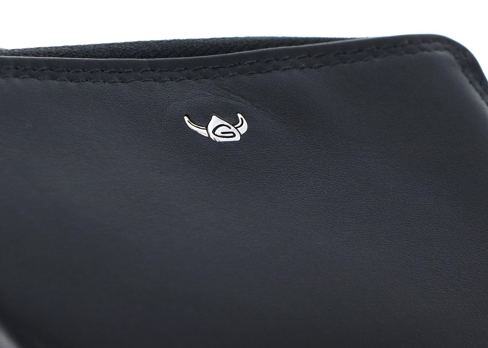 Golden Head Polo 5106 Schlüsseletui Schwarz Rindsleder mit Kartenfach