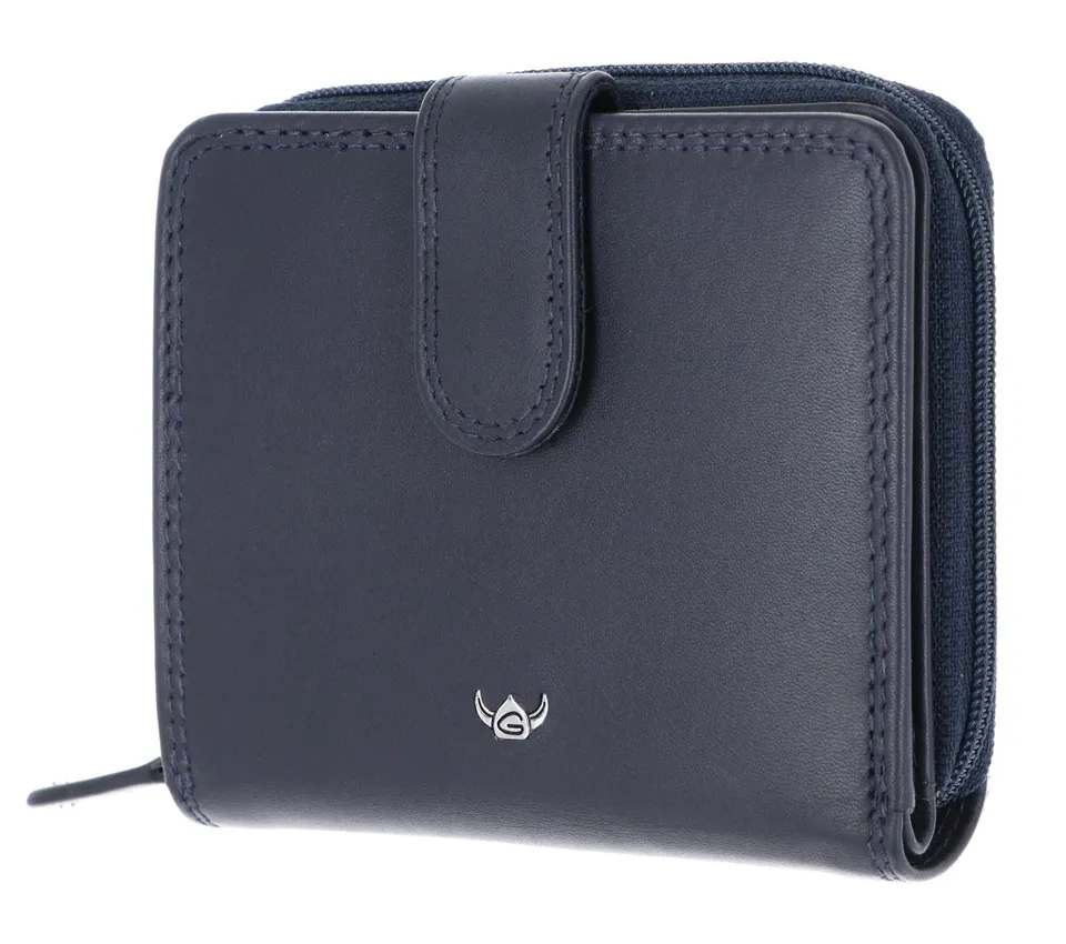 Golden Head Polo 1006 Geldbörse Marineblau Riegel RFID