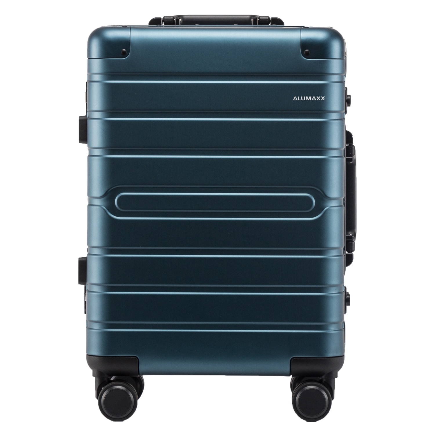Alumaxx Gravity Reisetrolley Aluminium Blautürkis TSA