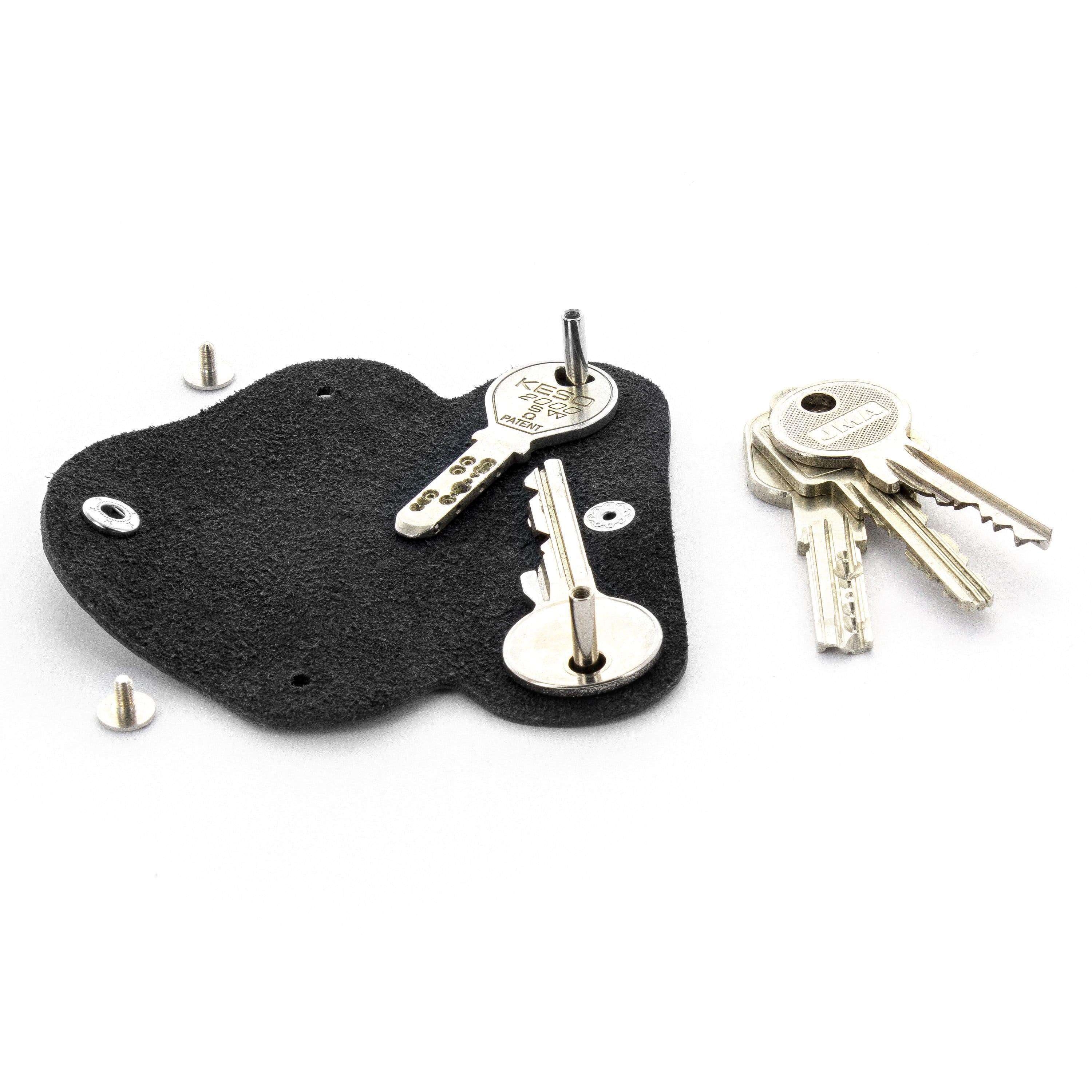 Jaimie Jacobs Key Boy Schlüssel Organizer Leder Black 12 Schl.