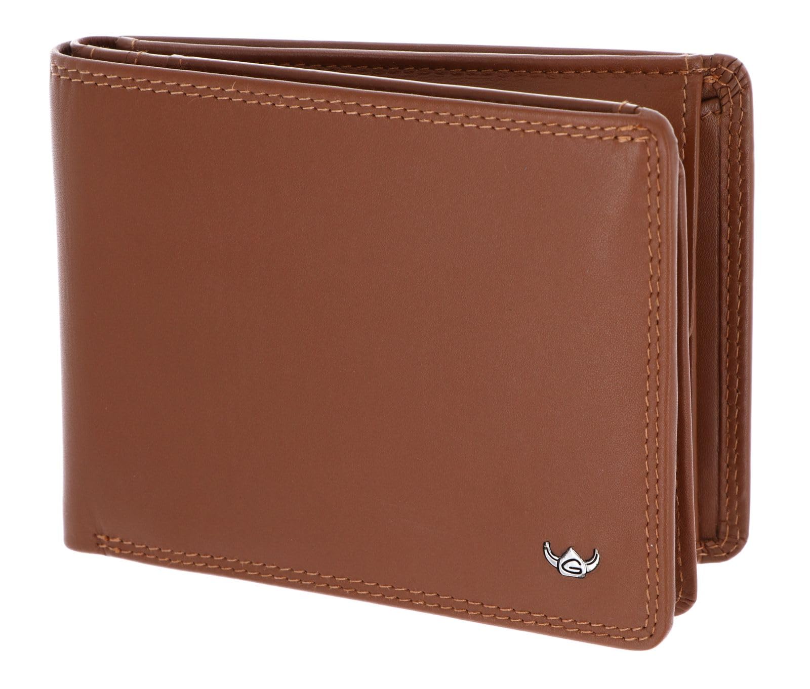 Golden Head Polo 1159 Geldbörse Cognac RFID Rindleder