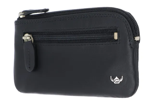 Golden Head Polo 5008 Schlüsselmäppchen Schwarz Leder
