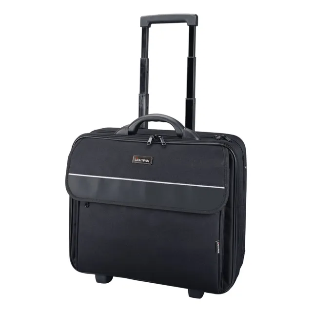 Lightpak Treviso Business Trolley 17 Zoll schwarz Polyester