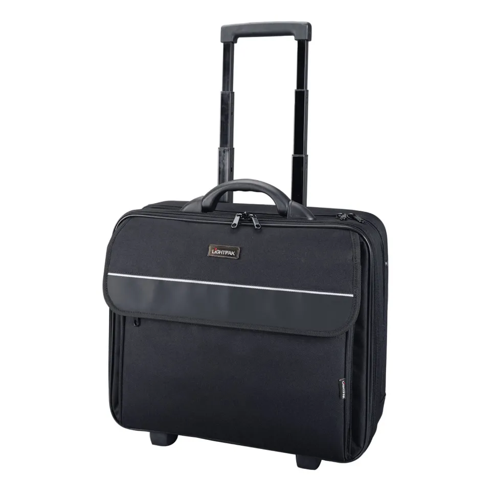 Lightpak Treviso Business Trolley 17 Zoll schwarz Polyester