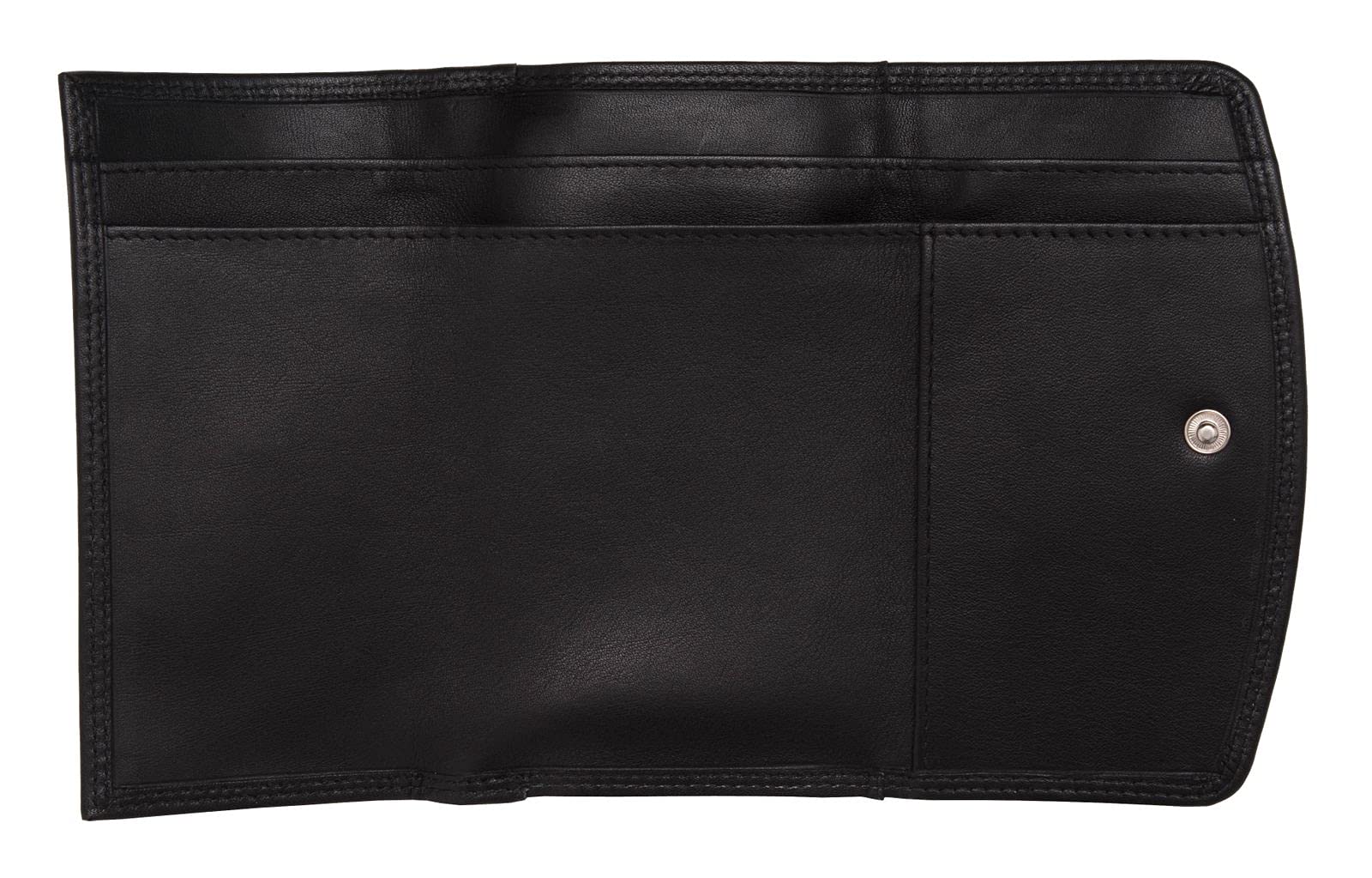 Golden Head Polo 2255 Bügelbörse Leder Schwarz Damen