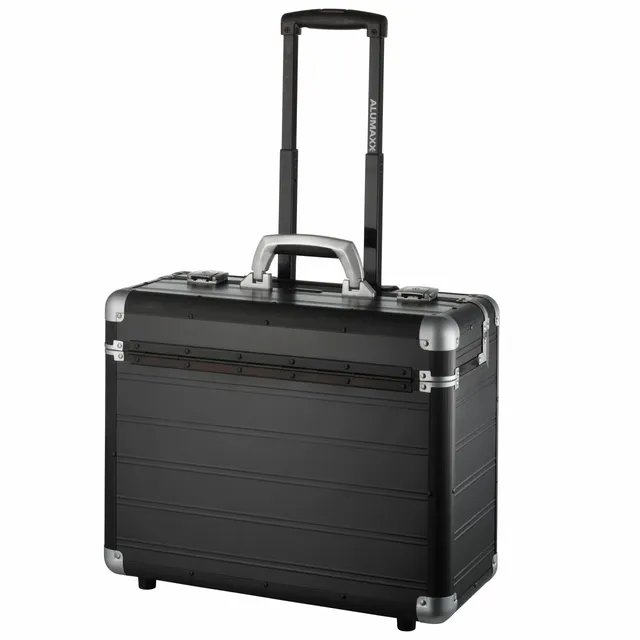 Alumaxx Pilotenkoffer DISCOVERY 45166 Aluminium schwarz 15,6 Zoll