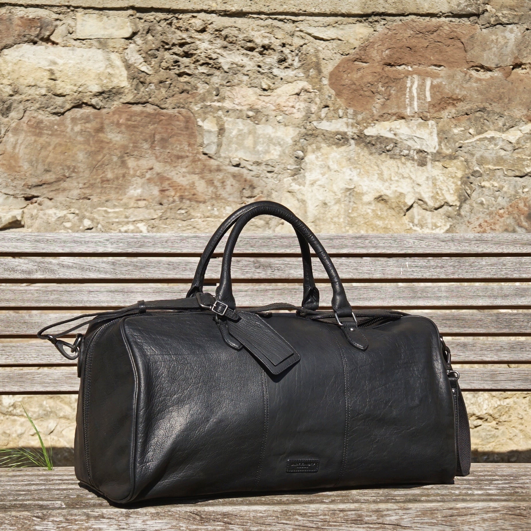 Jack Kinsky Porto 4 Reisetasche Cognac Hunter-Leder