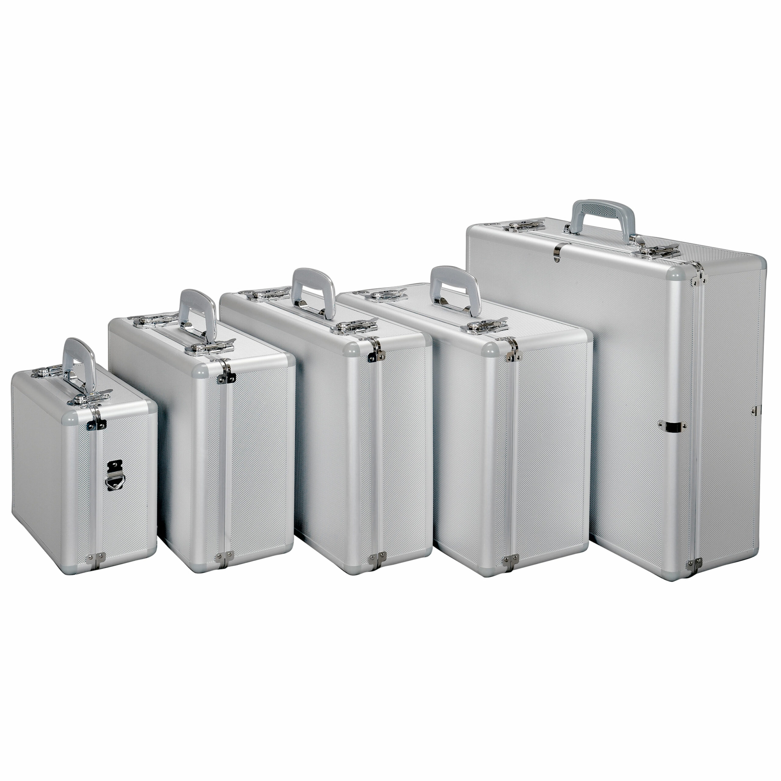 Alumaxx Stratos III Multifunktions-Koffer Silber Alu Schloss
