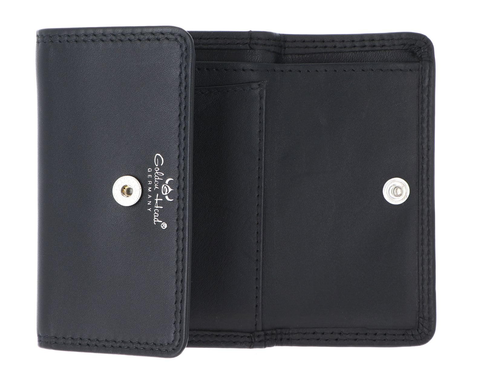 Golden Head Polo 1314 Geldbörse Schwarz RFID Nappa