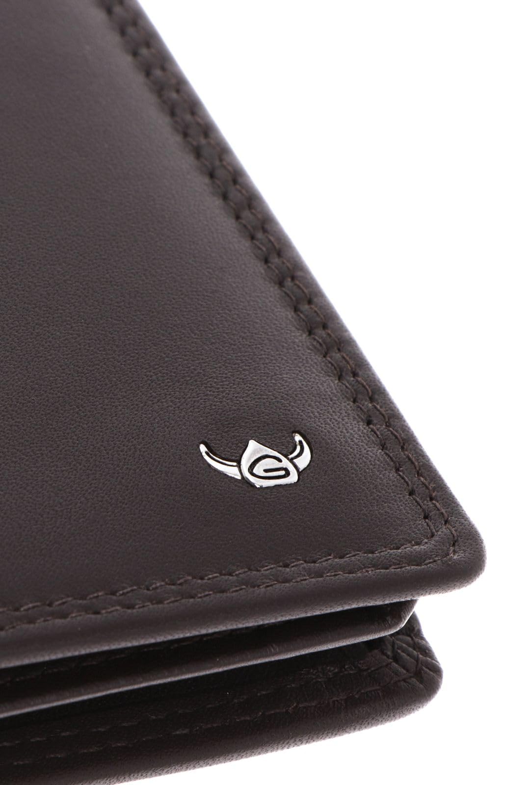 Golden Head Polo 1348 Geldbörse Dunkelbraun RFID