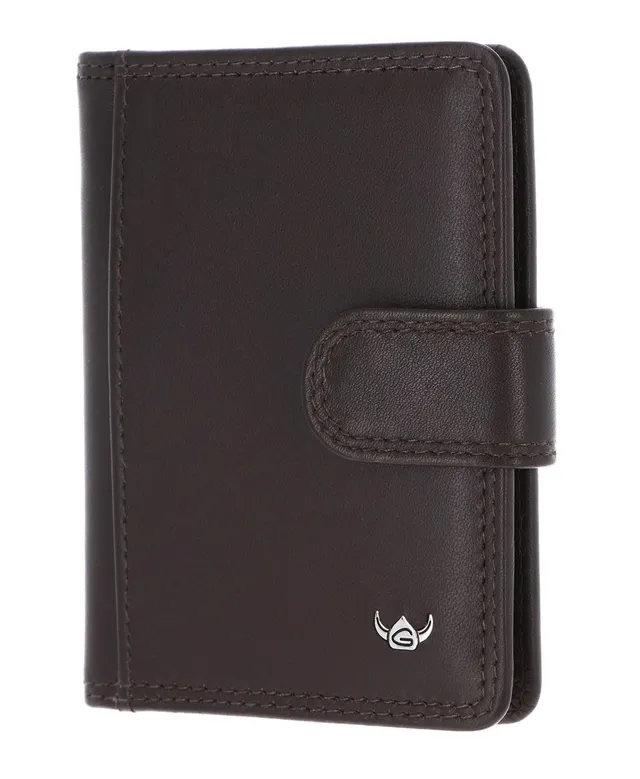 Golden Head Polo 4516 Kartenetui Dunkelbraun RFID Riegel
