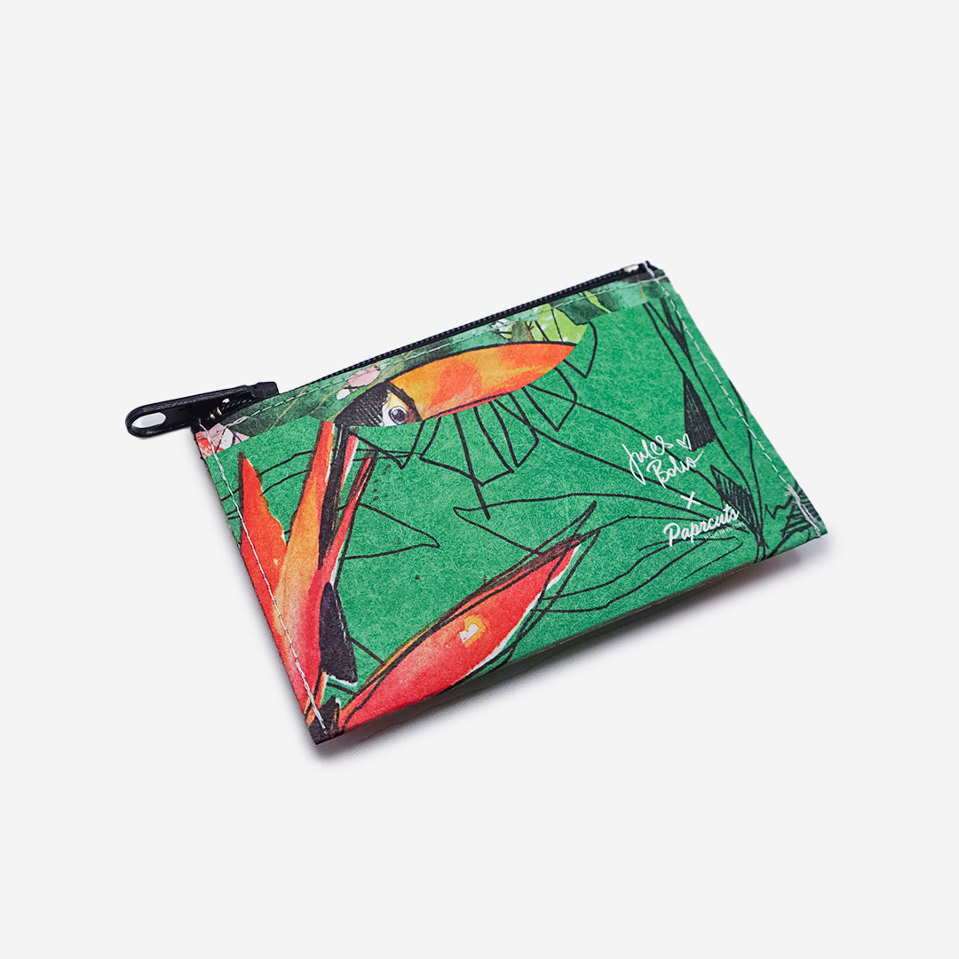 Paprcuts Münzbörse Vivid Tucano Münzbeutel Tyvek RFID