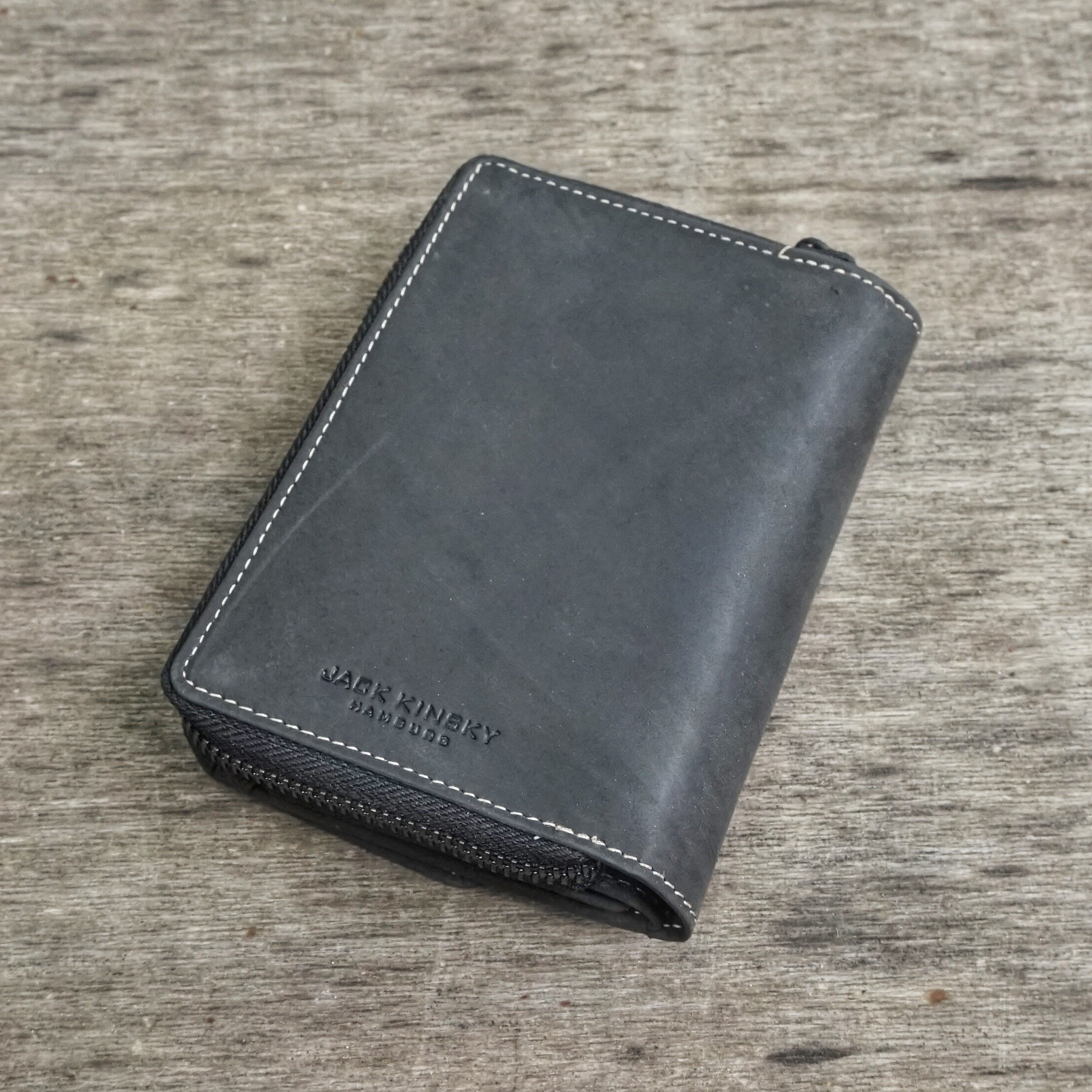 Jack Kinsky Baltimore 512 Damenbörse Cognac Rindleder