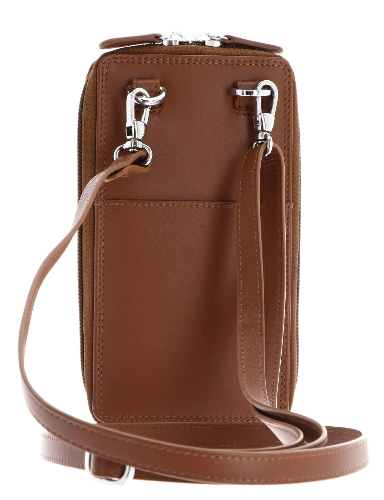 Golden Head Polo 4046 Handytasche Cognac Leder RFID Umhängeriemen