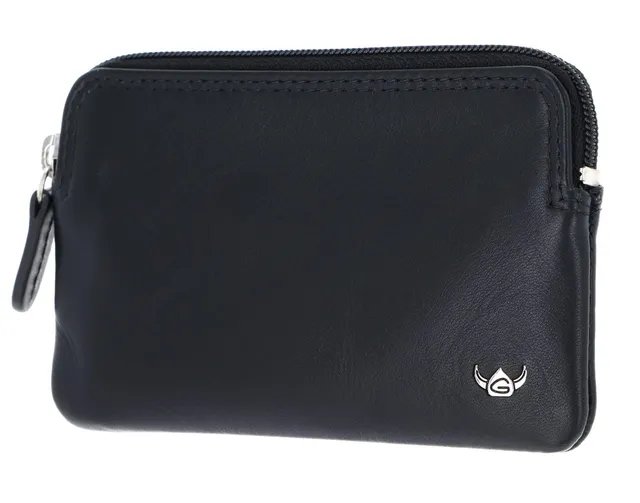 Golden Head Polo 5040 Schlüsseletui Schwarz mit Münzfach