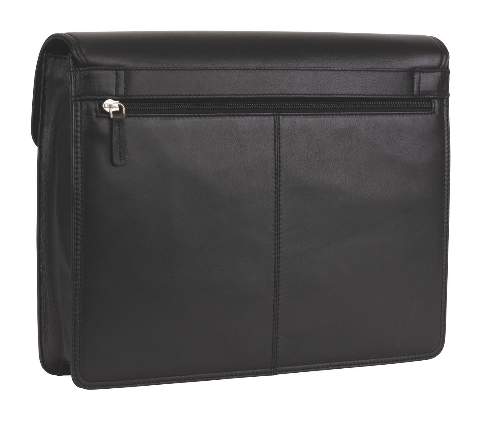 Golden Head Polo Business Bag Laptoptasche schwarz Rindsleder