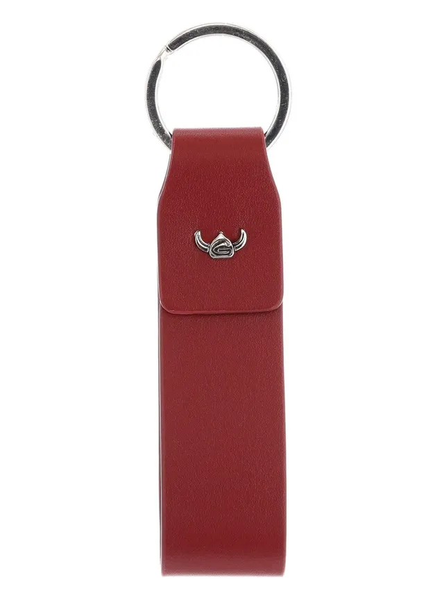 Golden Head Polo 5158 Schluesselanhaenger Rot Rindsleder