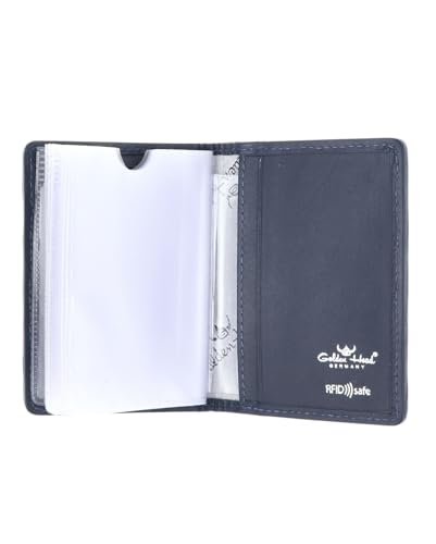 Golden Head Cordoba 4431 Kartenetui Marineblau RFID Leder