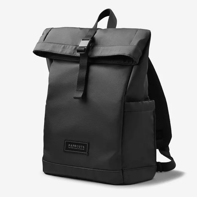 Paprcuts Berlin Rucksack Black Ripstop 14L Laptop
