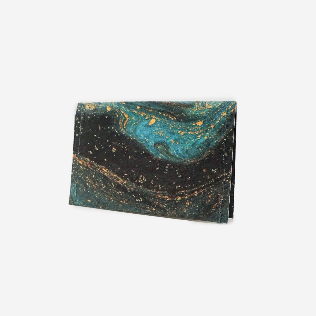 Paprcuts RFID Kartenhalter Saphire Marble Kartenetui vegan Tyvek