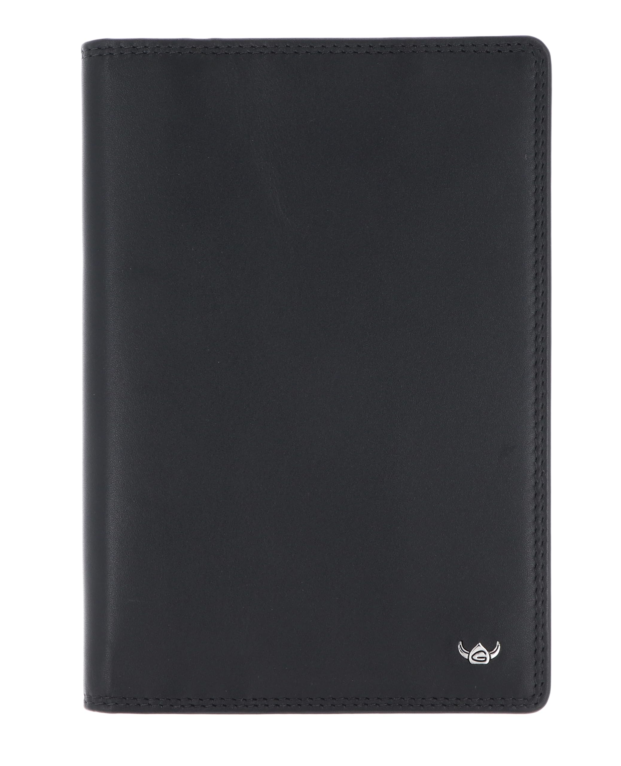 Golden Head Polo 4041 Ausweisetui Schwarz RFID Rindsleder