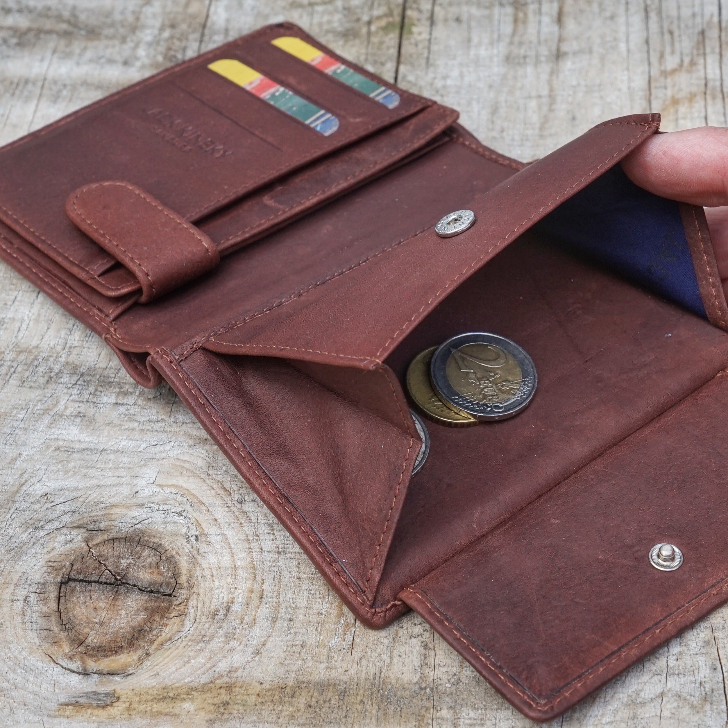Jack Kinsky Aruba 100 Herrenbörse Schwarz mit RFID