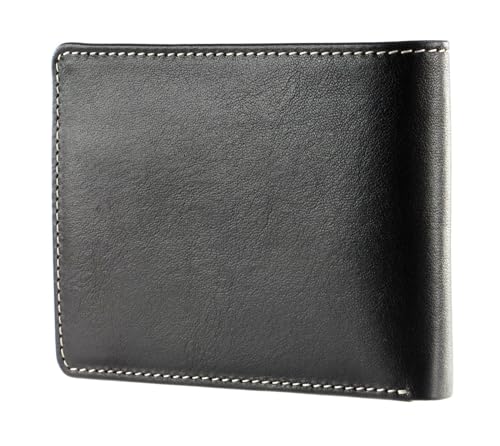 Golden Head Montana Geldbörse schwarz 8 Karten Querformat