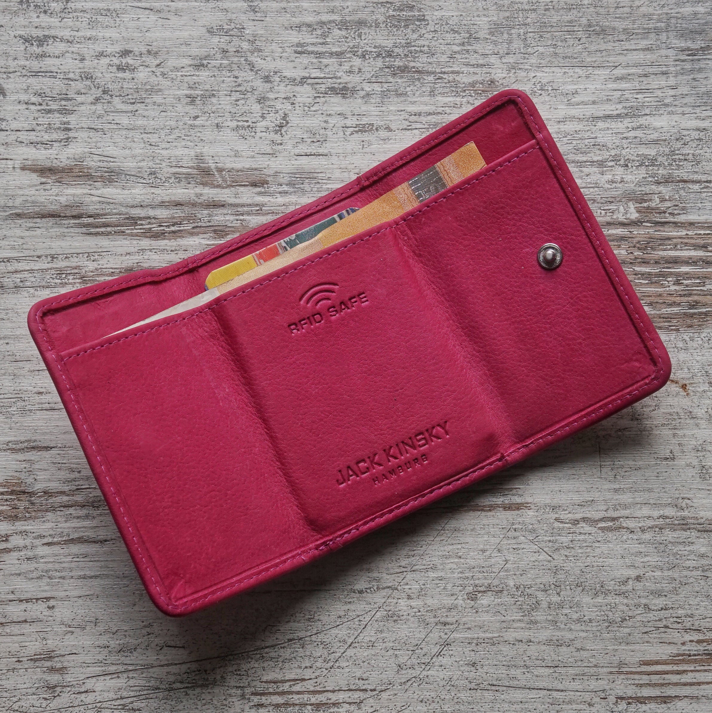 Jack Kinsky Aruba 509 Minibörse Schwarz RFID