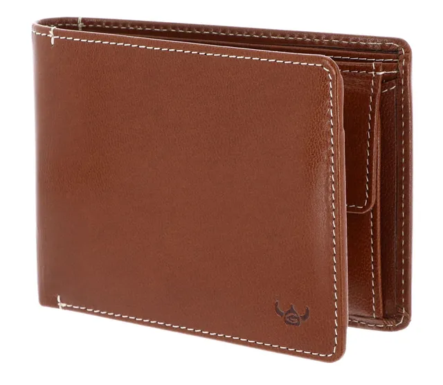 Golden Head Bari 1138 Geldbörse Cognac Ziegenleder RFID