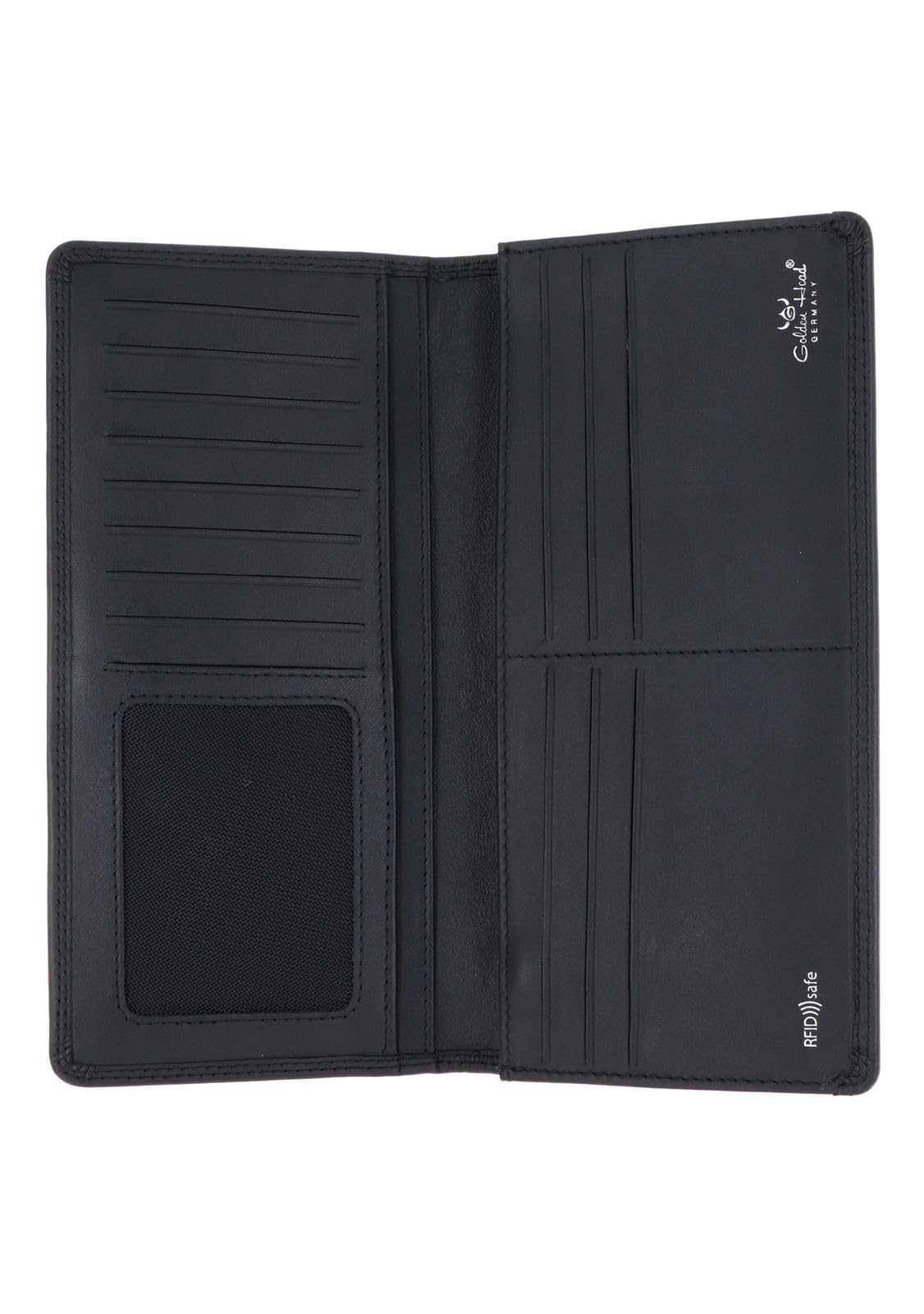 Golden Head Polo 4042 Ausweisetui Leder Schwarz RFID