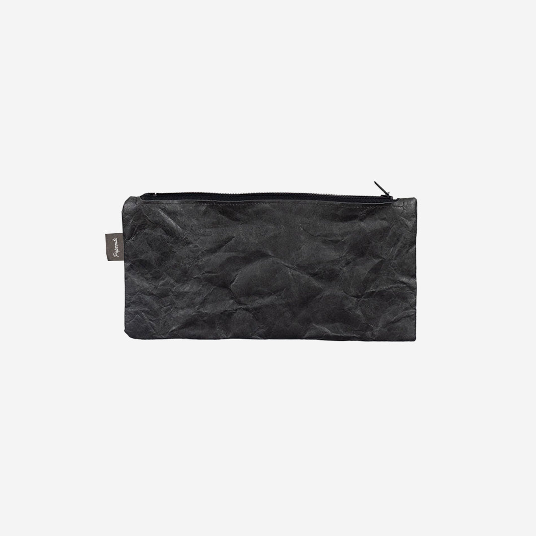 Paprcuts Federtasche Just Black Federmäppchen schwarz Tyvek