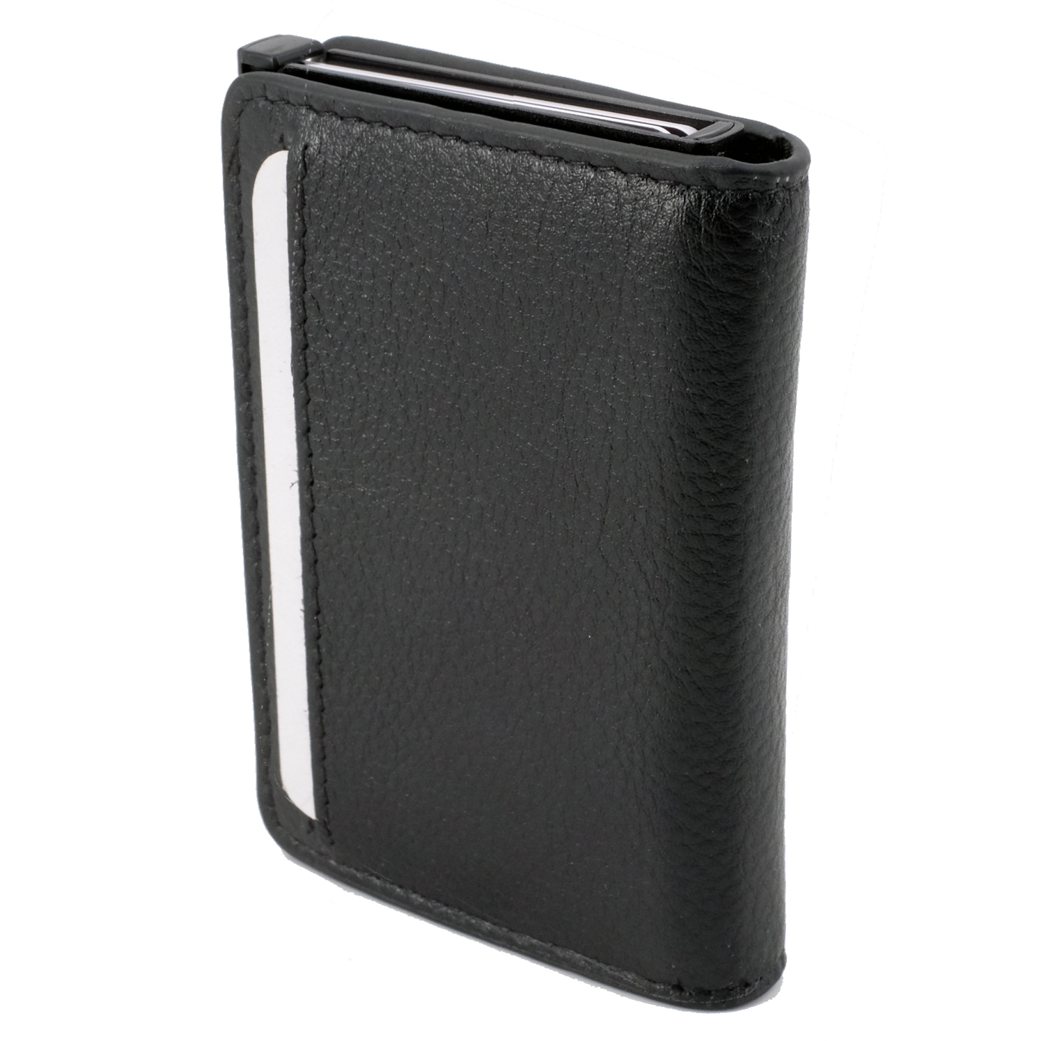 Alumaxx SLIM Clicksafe Börse RFID Aluminium Schwarz