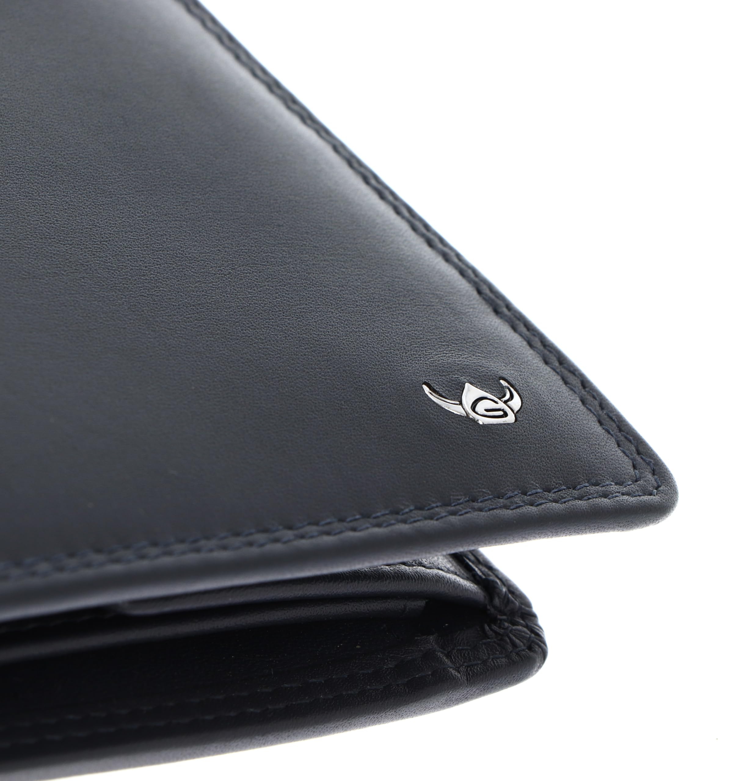 Golden Head Polo Kombischeintasche 1249 Geldbörse Blau RFID