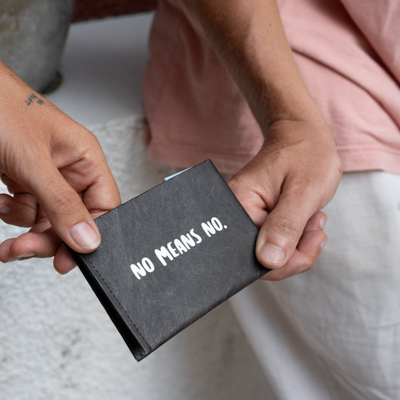 Paprcuts RFID Wallet No means No Portemonnaie Tyvek vegan