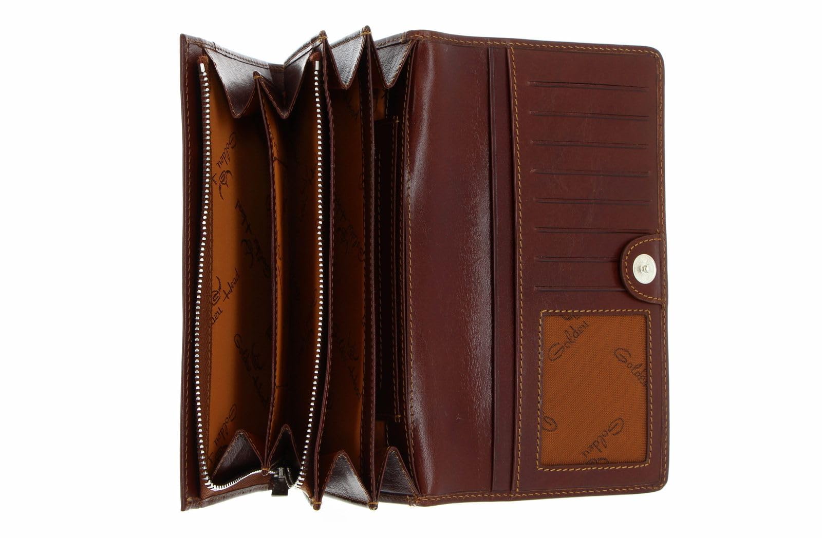 Golden Head Colorado 2802 Damenbörse Tabacco RFID Leder