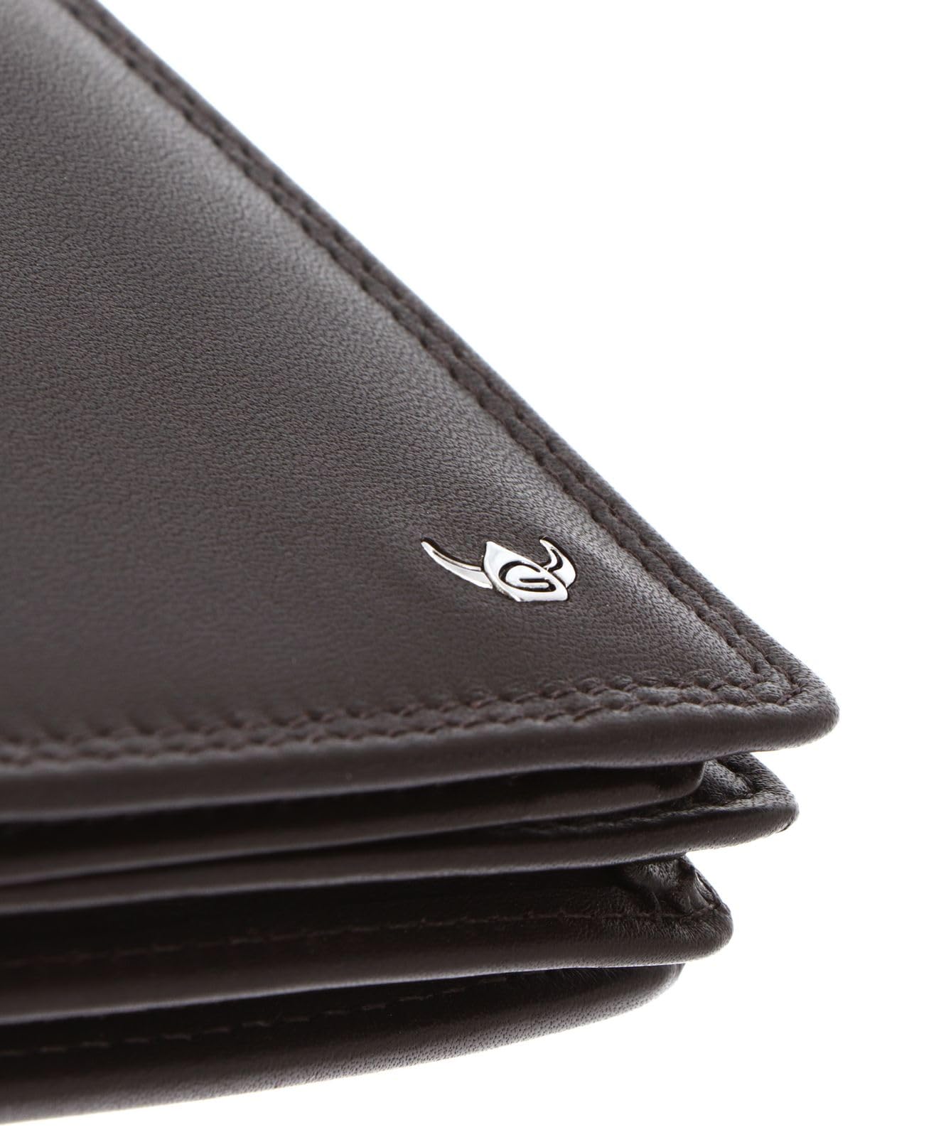 Golden Head Polo 1231 Geldbörse Leder Dunkelbraun RFID 21 Karten