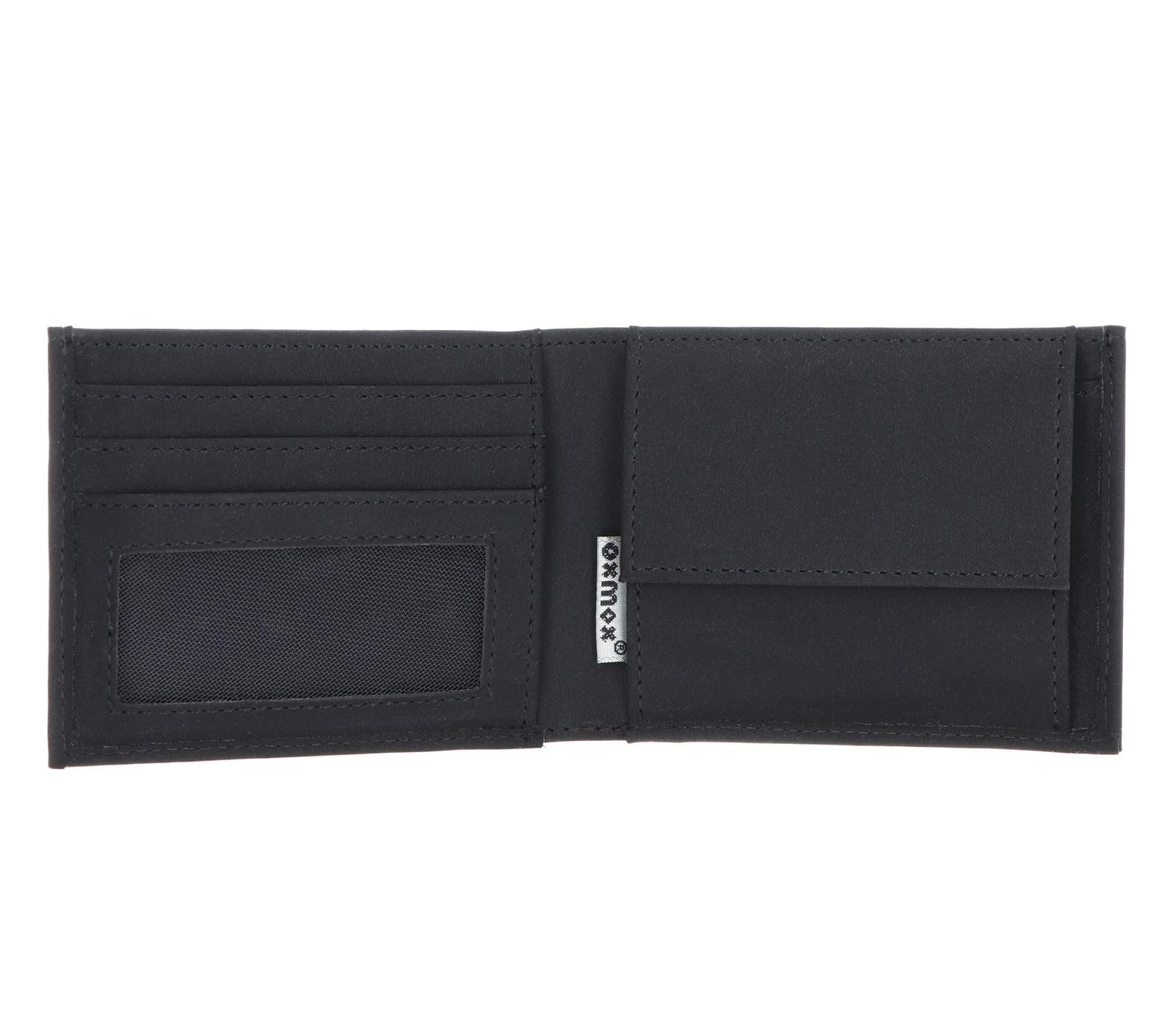 oxmox New Cryptan Pocketbörse Lizard Cyan Black 11 cm