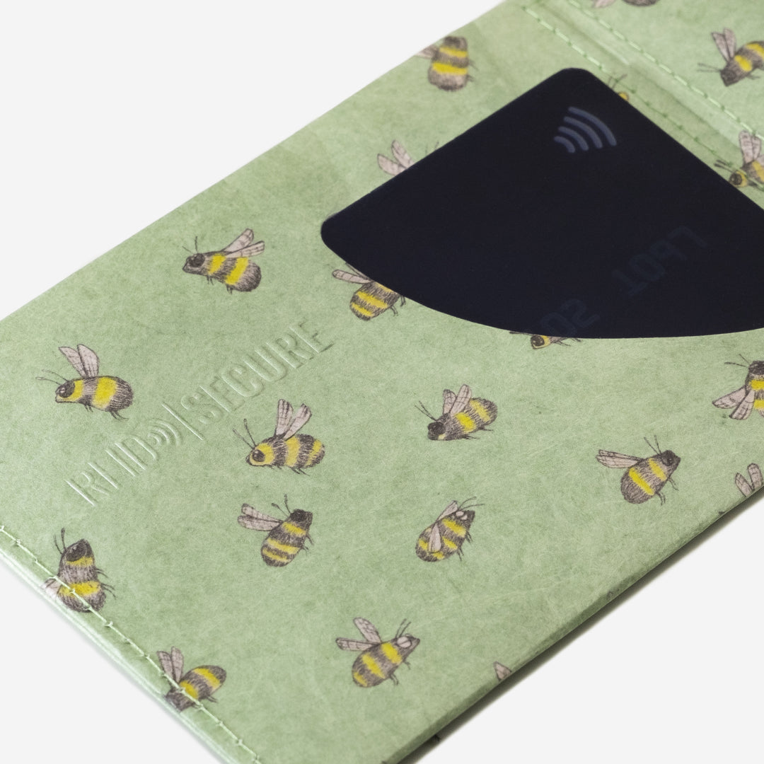 Paprcuts RFID Wallet Die Begegnung Portemonnaie Grün RFID-Schutz