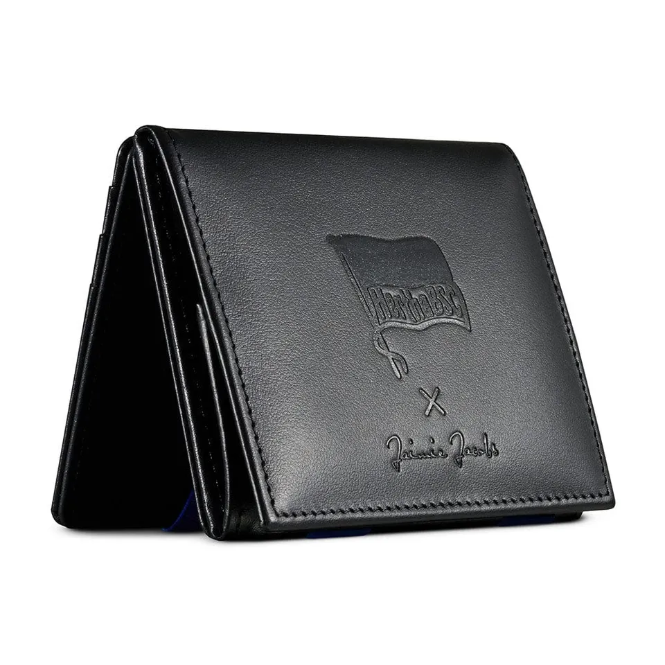Jaimie Jacobs Flap Boy Hertha BSC Geldbörse Schwarz Blau