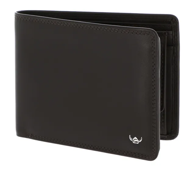 Golden Head Polo Scheintasche 1125 Geldbörse Dunkelbraun RFID