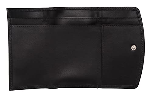 Golden Head Polo 2255 Bügelbörse Leder Schwarz Damen