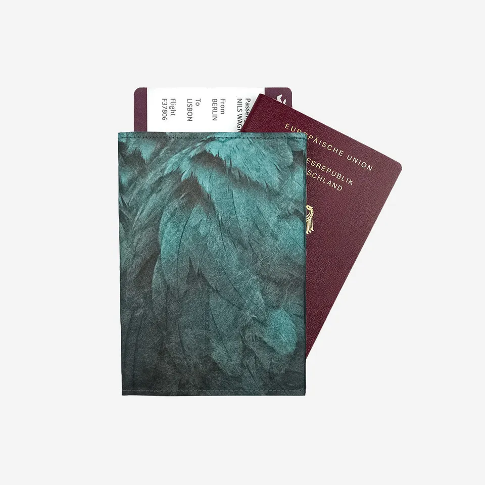 Paprcuts RFID Reisepasscover Ara Reisepasshülle schwarz RFID-Schutz