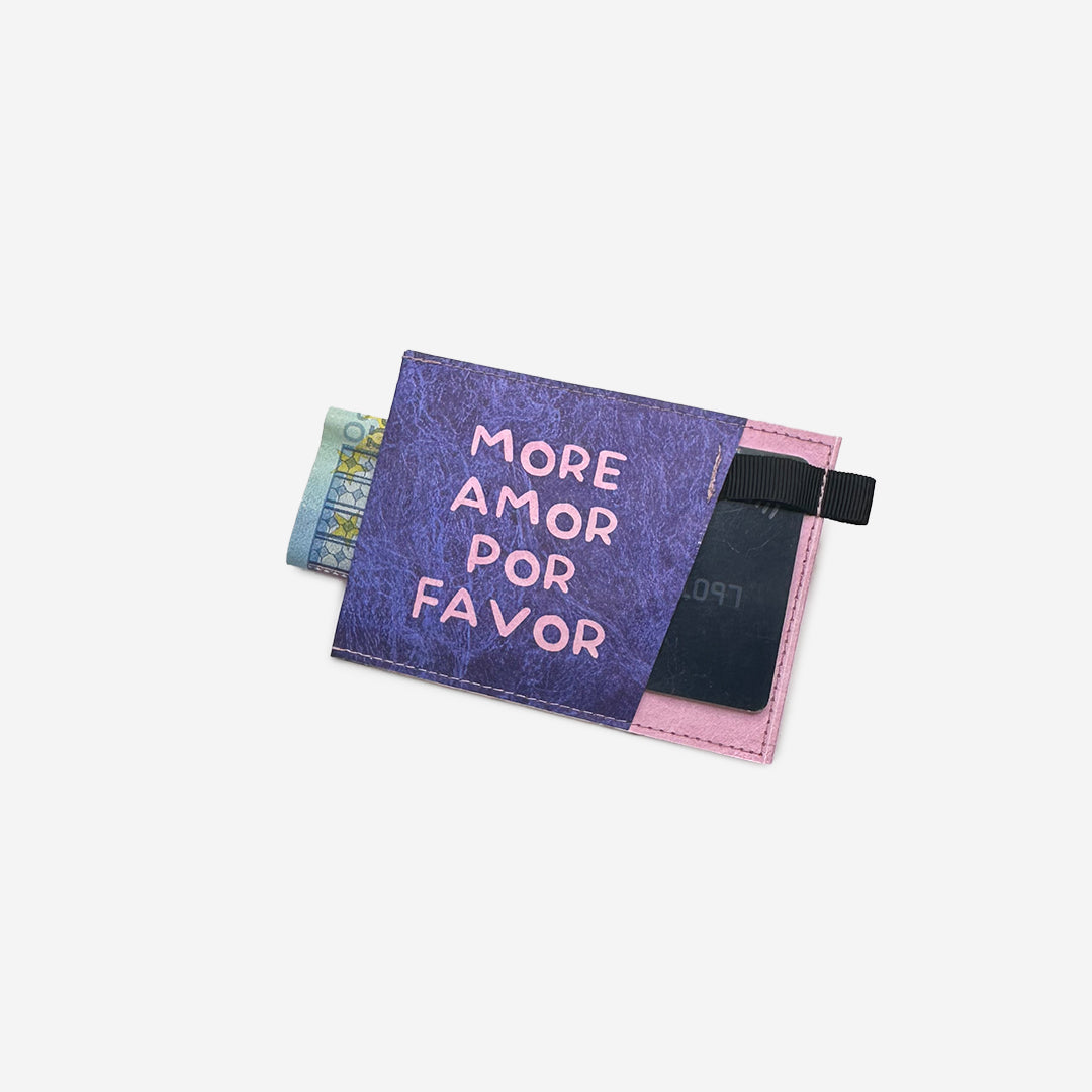 Paprcuts RFID PRO More amor por favor Portemonnaie rosa