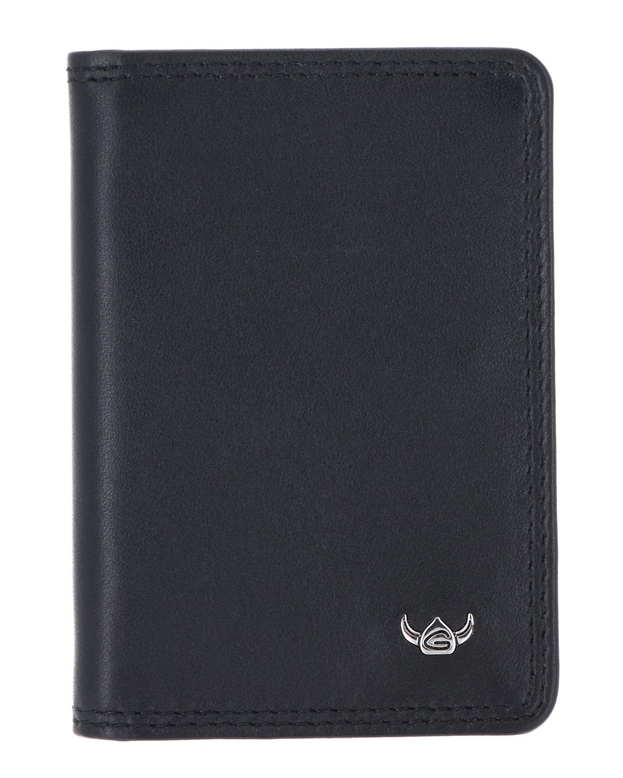Golden Head Polo 4431 Kartenetui Schwarz RFID Leder