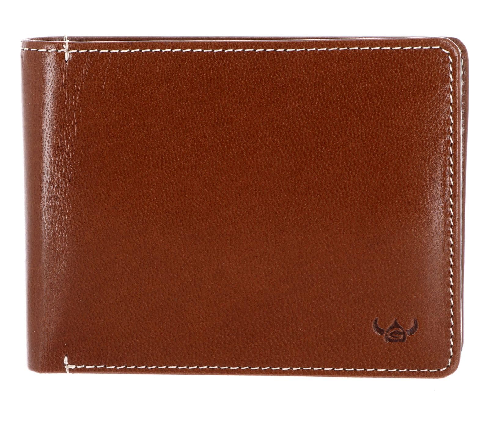Golden Head Bari 1138 Geldbörse Cognac Ziegenleder RFID